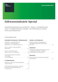 Süßwaren Spezial Jahresrückblick 2016