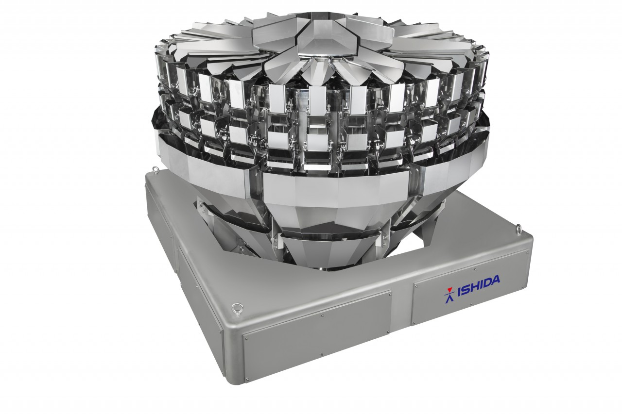 Системы автоматической упаковки. Мультиголовка Ishida. Дозатор Ишида мультиголовочный. Весовой дозатор Ишида. Мультиголова оборудование для фиксации веса чаши.